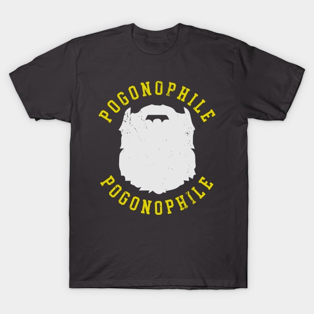 Pogonophile Beard Lover T-Shirt by Bobtees